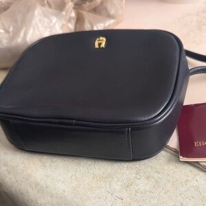 Etienne Aigner Navy Crossbody Bag